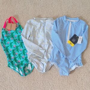 Boden, Carter's, GAP Swimsuits 4t